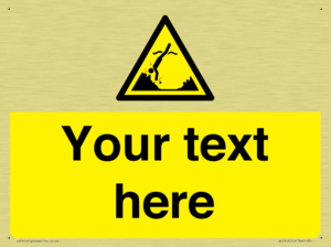 Custom Warning submerged objects